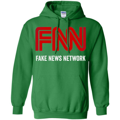Anti Trump T-shirt Fnn The Fake News Network Irish Green