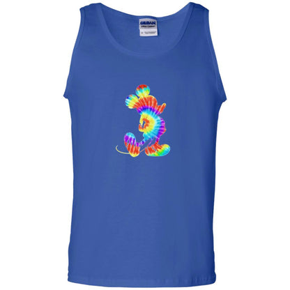 Cartoon T-shirt Tie-dye Mickey Mouse T-shirt Royal
