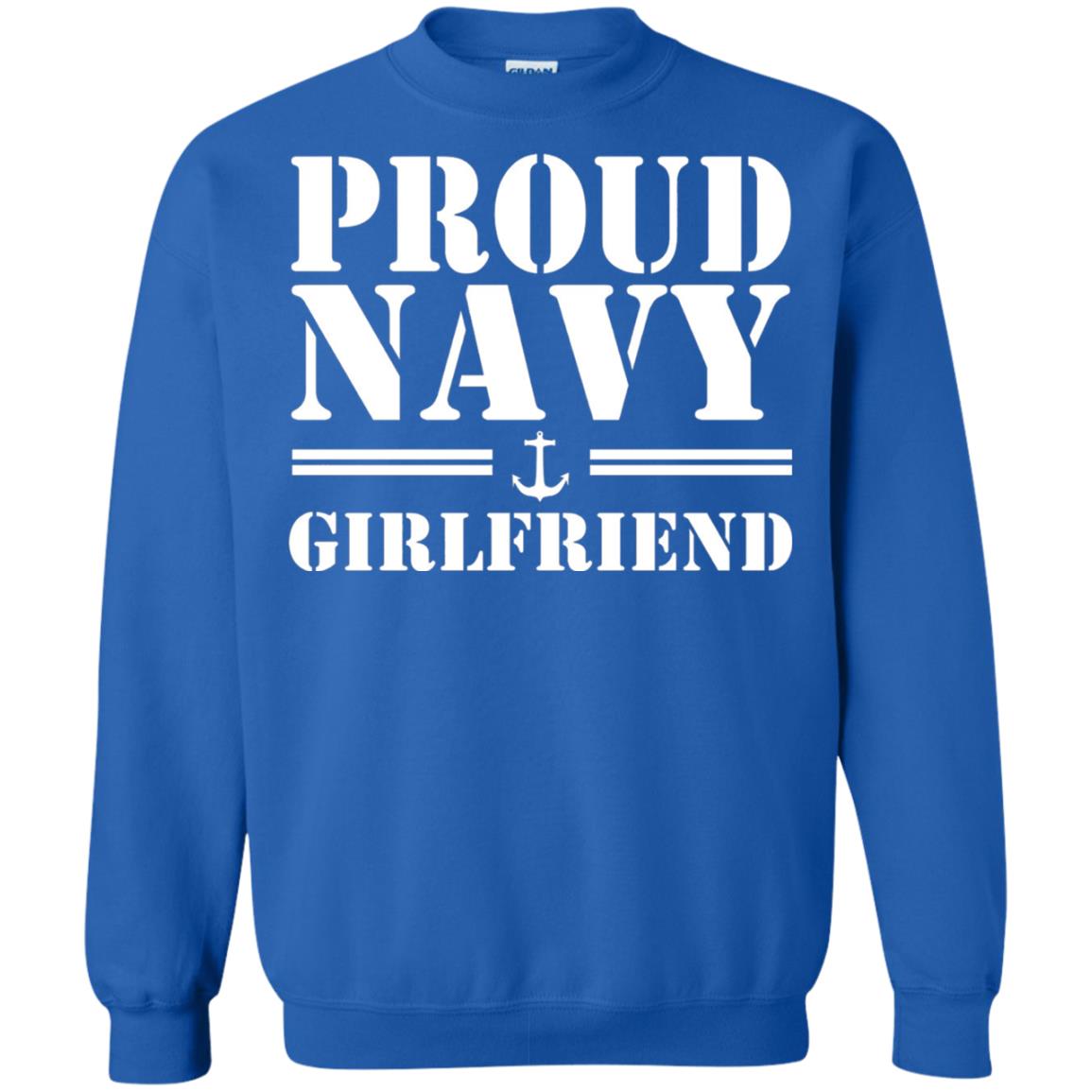Pride U.s. Army Shirt Proud Navy Girlfriend Royal