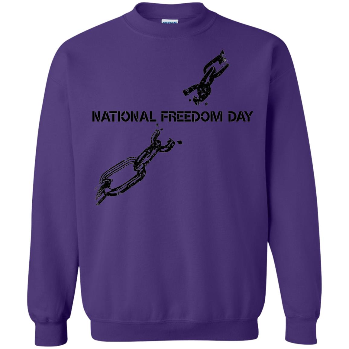 Veteran T-shirt National Freedom Day T-shirt Purple