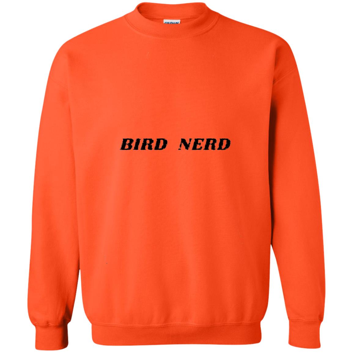 Bird Nerd Bird Watching T-shirt Orange
