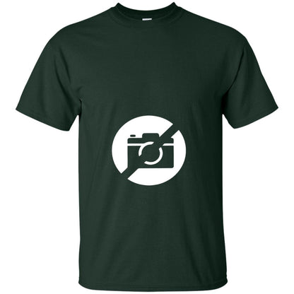 Just No Pictures Image T-shirt Forest Green