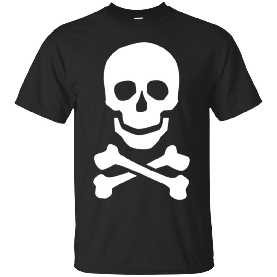 Skull Crossbones T-shirt Black