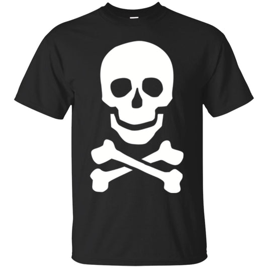 Skull Crossbones T-shirt Black