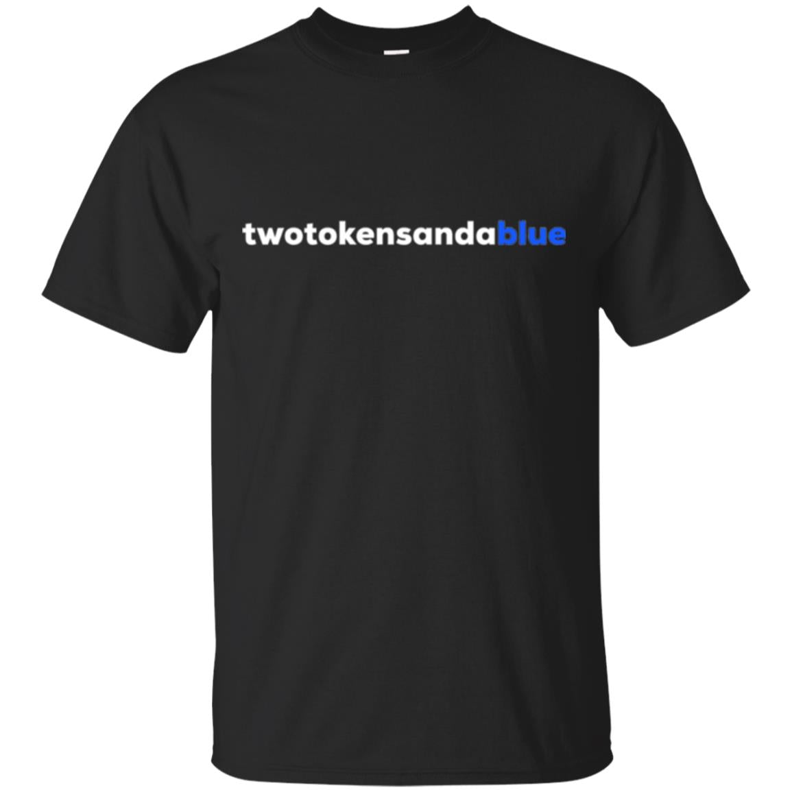Two Tokens And A Blue T-shirt Black