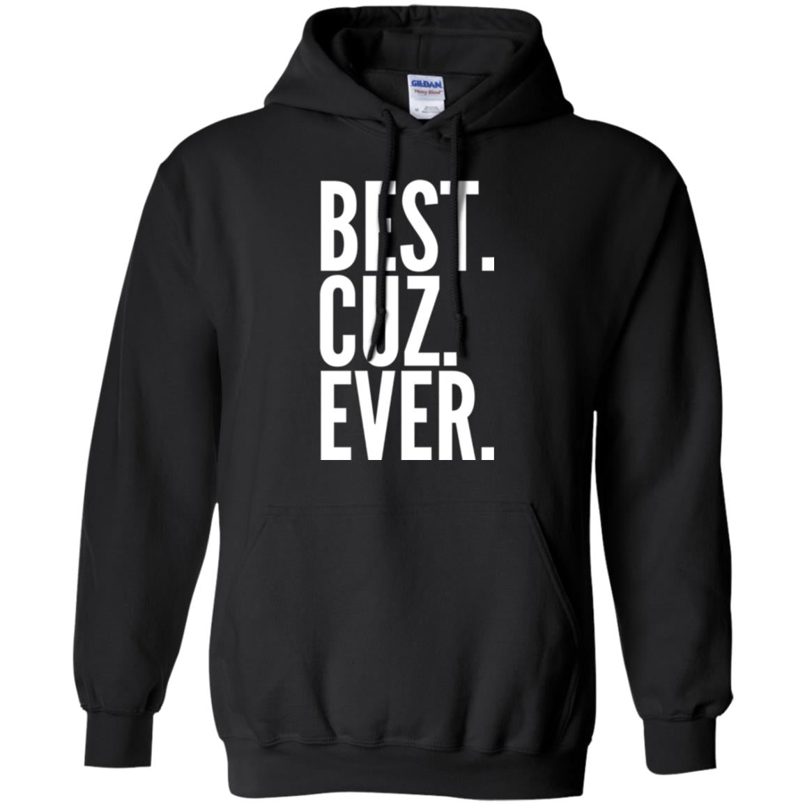 Cousin T-shirt Best Cuz Ever Black