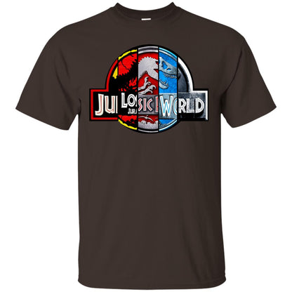Jurassic World Movie Fan Shirt Dark Chocolate