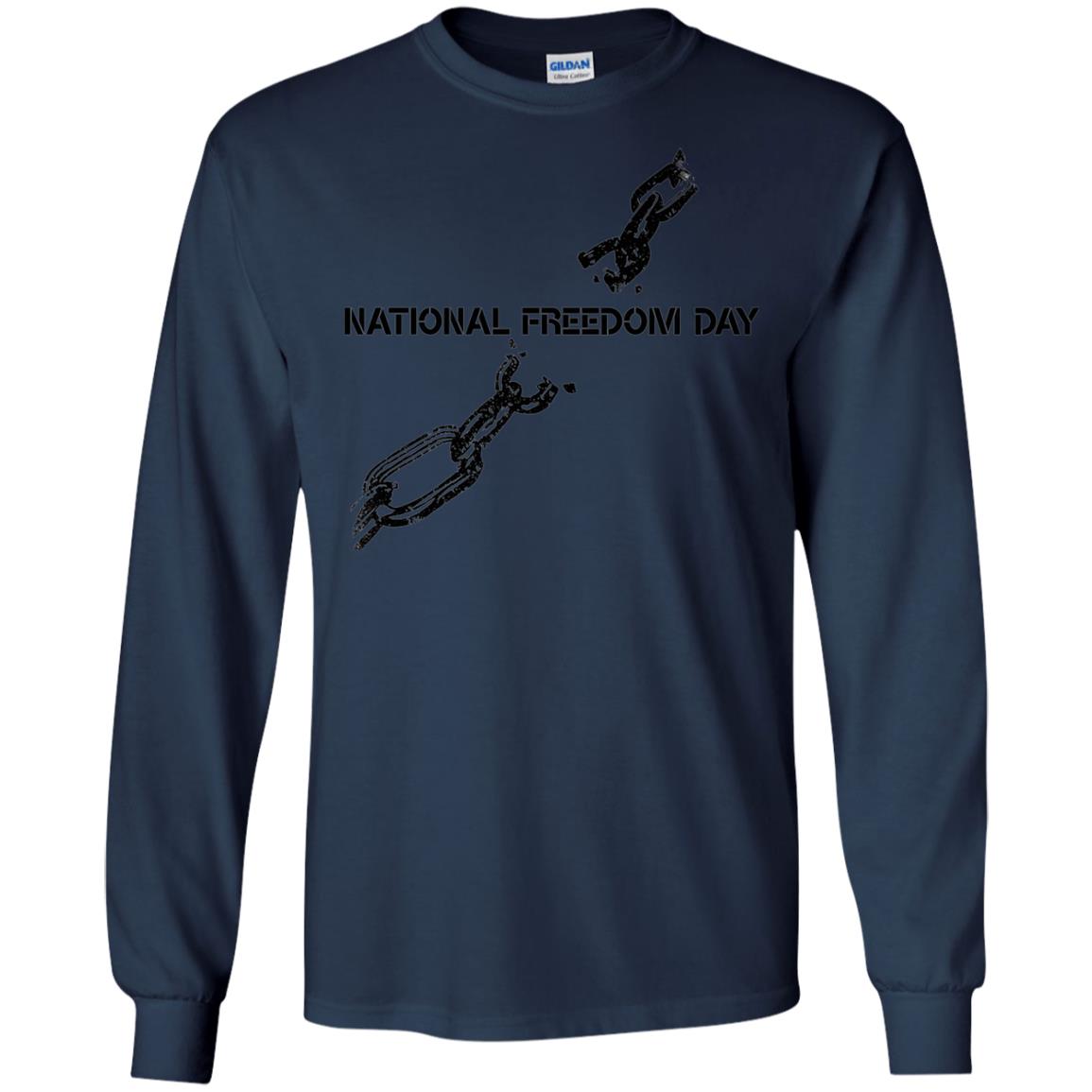 Veteran T-shirt National Freedom Day T-shirt Navy