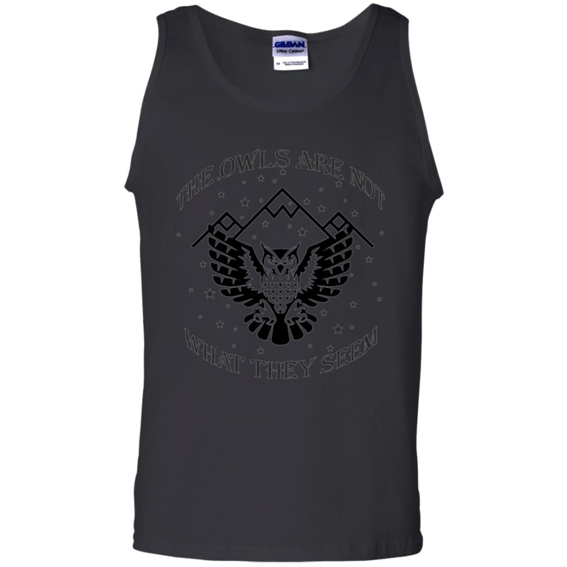 Owl Lovers T-shirt The Owls Are Not What They Seem Black