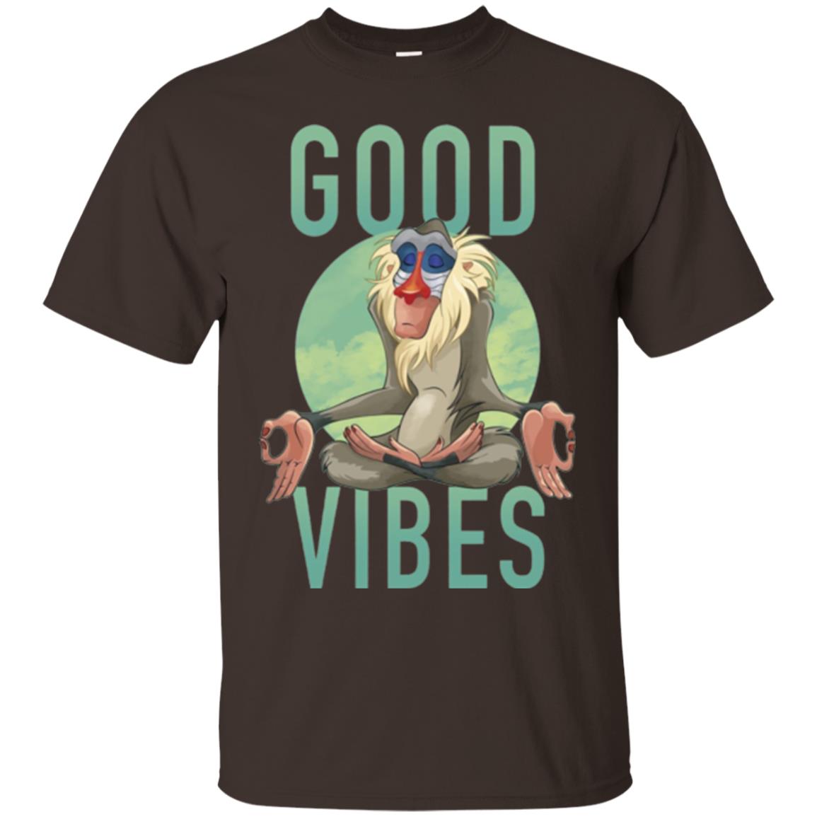 Rafiki Meditate Good Vibes T-shirt Dark Chocolate