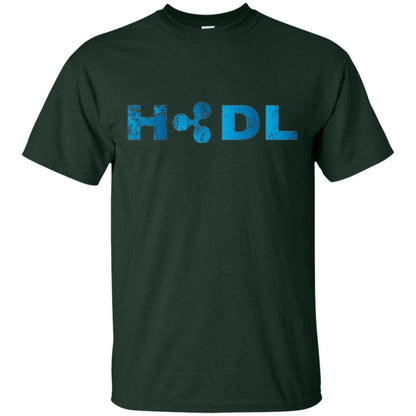 Hodl Ripple T-shirt Hold The Cryptocurrency Xrp Forest Green