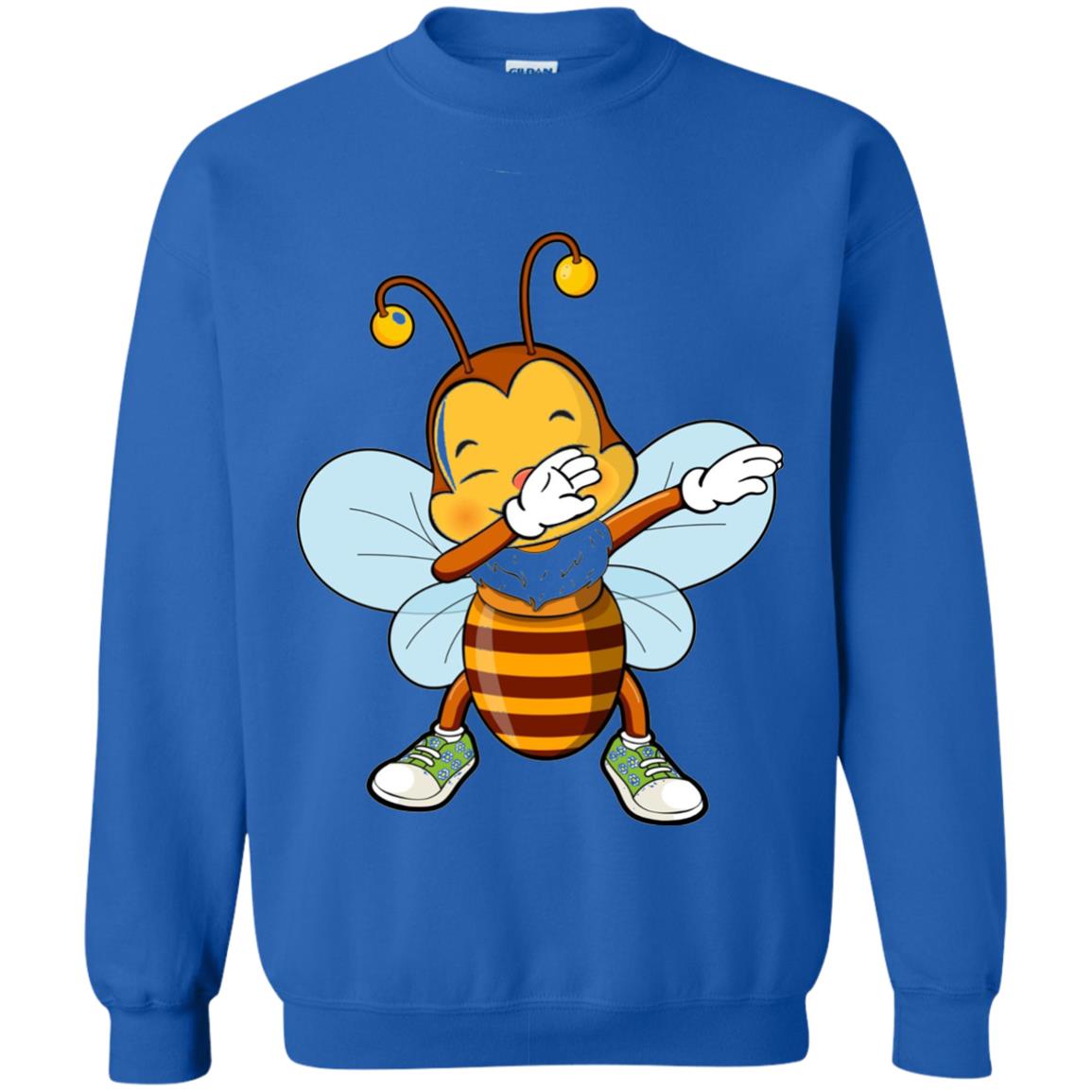 Dabbing Bee Dab Dancing Beekeeping Bee Lover T-shirt Royal