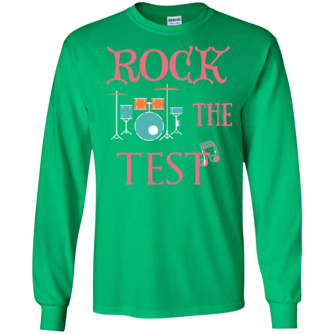 Rock The Test Professor Teacher T-shirt Irish Green