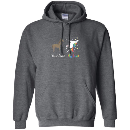 Unicorn T-shirt Your Aunt My Aunt Dark Heather