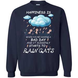 When You're Having A Bad Day And It Suddenly Starts To Rain CatsG180 Gildan Crewneck Pullover Sweatshirt 8 oz.