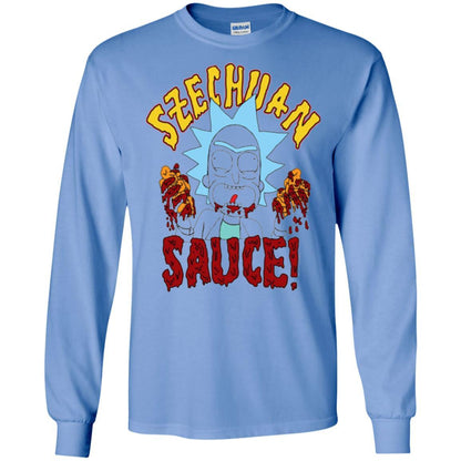 Film T-shirt Szechuan Sauce T-shirt Carolina Blue