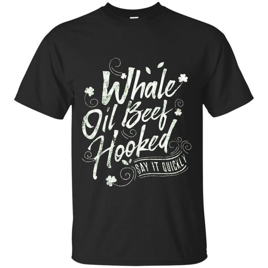 Whale Oil Beef Hooked T-shirt Black