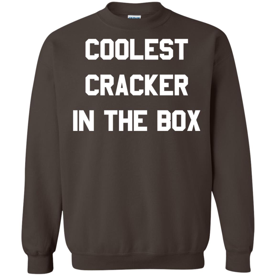 Coolest Cracker In The Box T-shirt Dark Chocolate