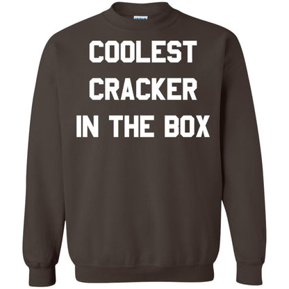 Coolest Cracker In The Box T-shirt Dark Chocolate