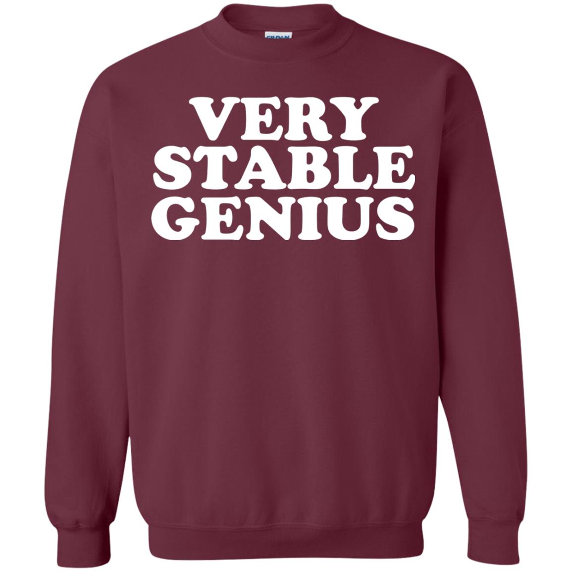 Very Stable Genius T-shirt Maroon