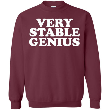 Very Stable Genius T-shirt Maroon