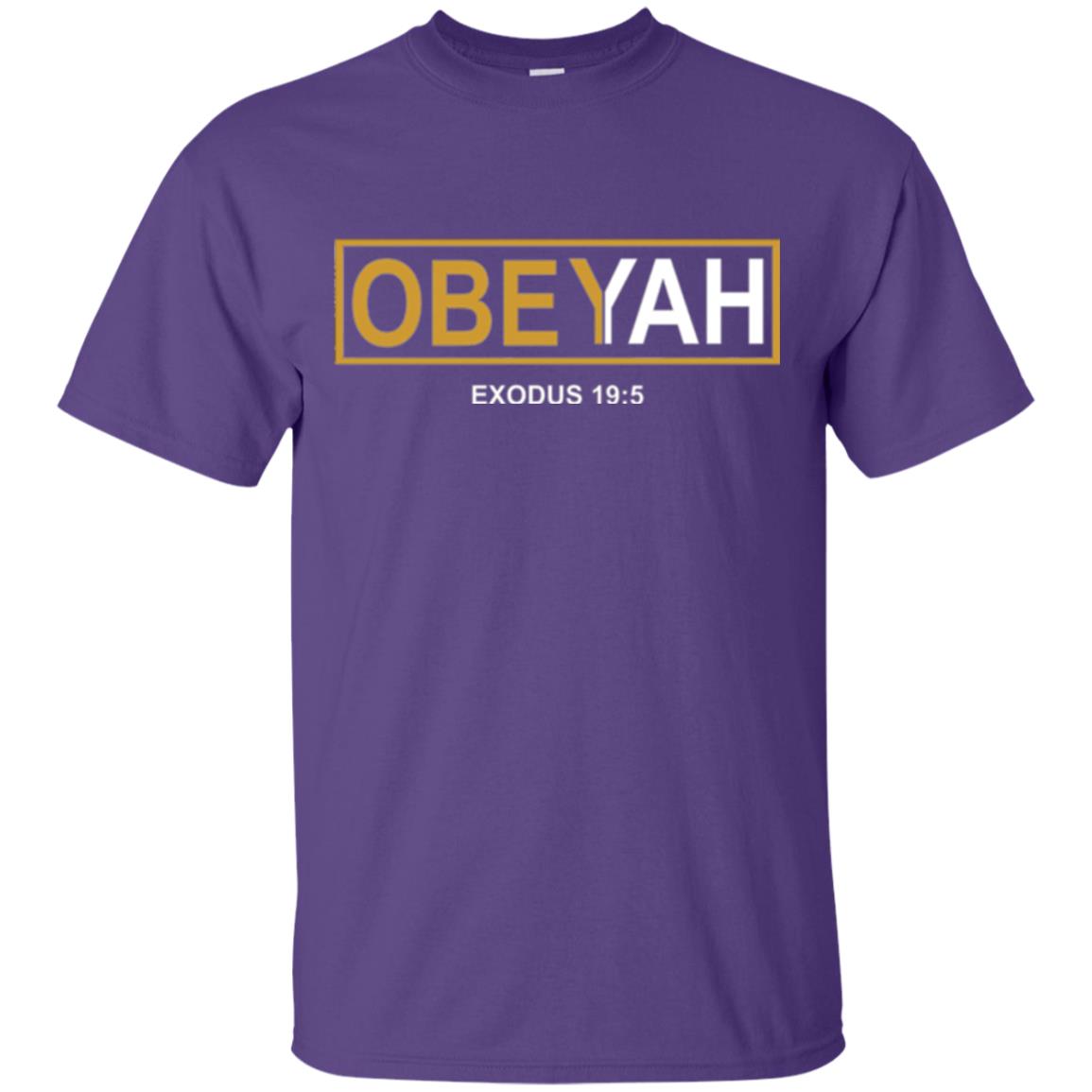 Yahweh Yahshua Yeshua Torah Hebrew Roots Movement T-shirt Purple