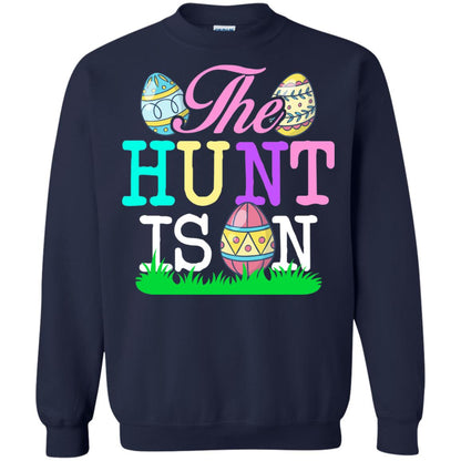 Easter Shirt The Hunt Is On Navy