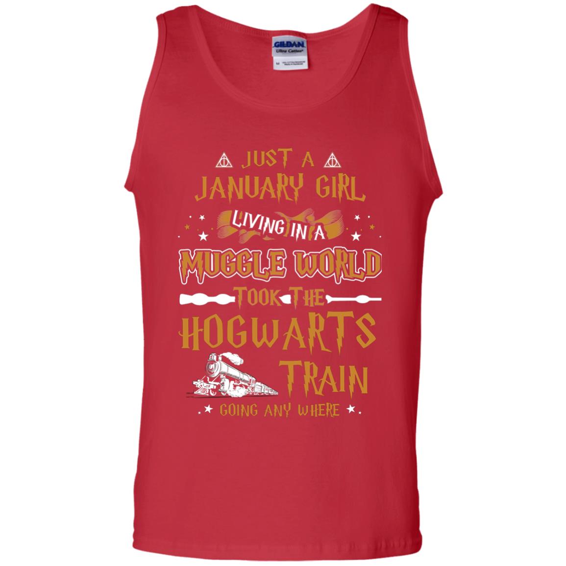 Just A January Girl Living In A Muggle World Took The Hogwarts Train Going Any Where Red