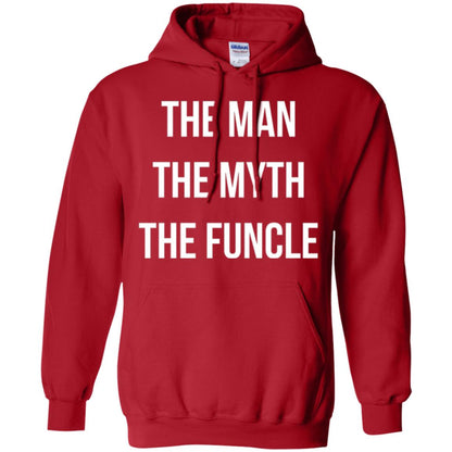 Uncle T-shirt The Man The Myth The Funcle Red