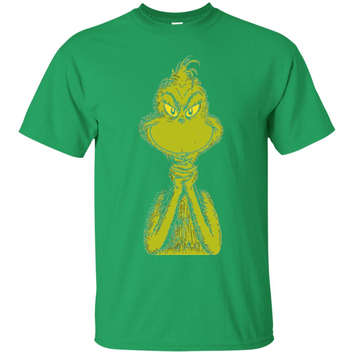 Dr. Seuss Classic Sly Grinch T-shirt Irish Green