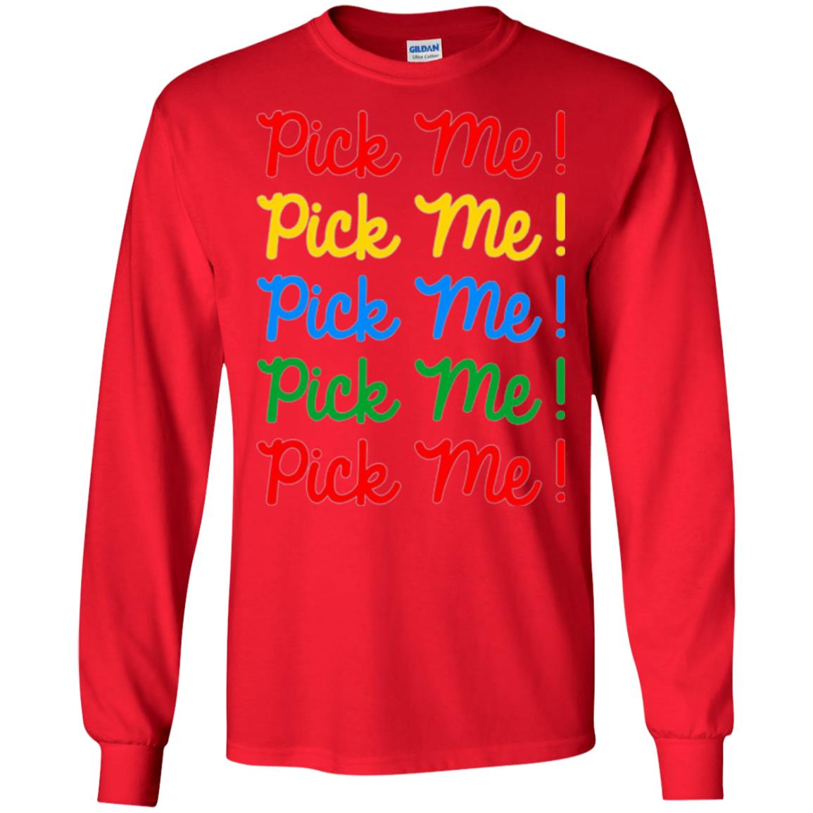 Pick Me Contestant T-shirt Red