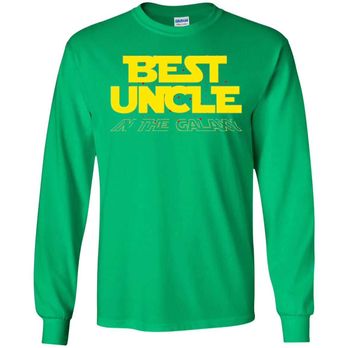 Uncle T-shirt Best Uncle In The Galaxy Irish Green