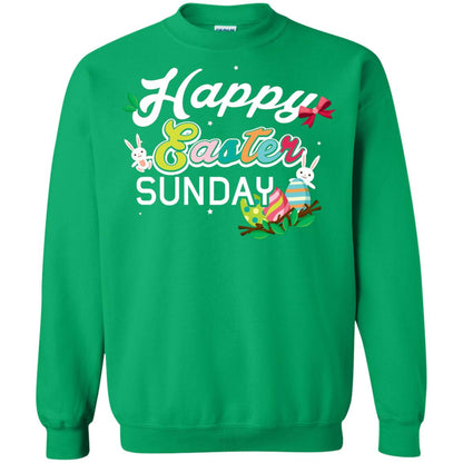 Christian T-shirt Happy Easter Sunday Irish Green