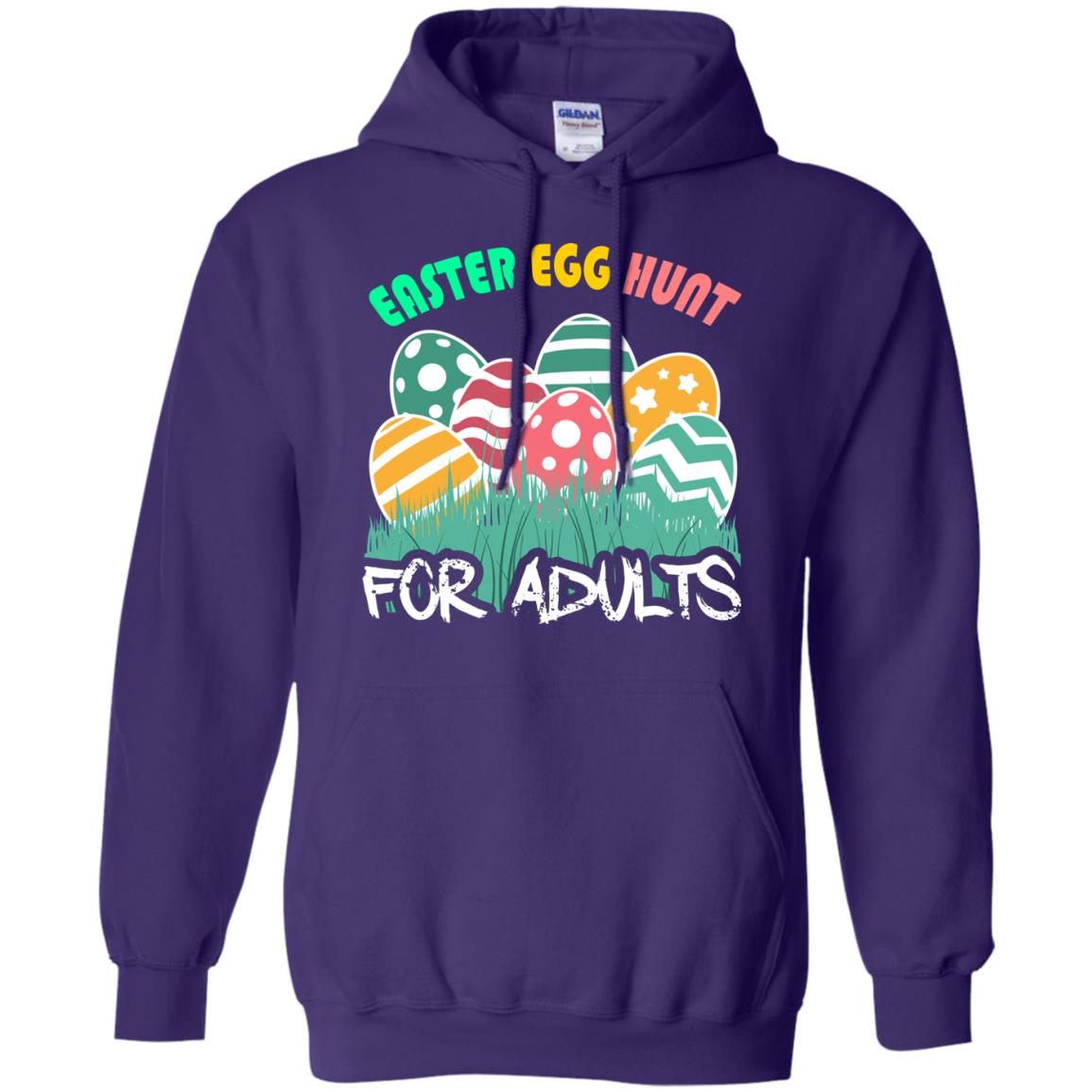 Easter Egg Hunt For Adults Easter Day T-shirt Purple