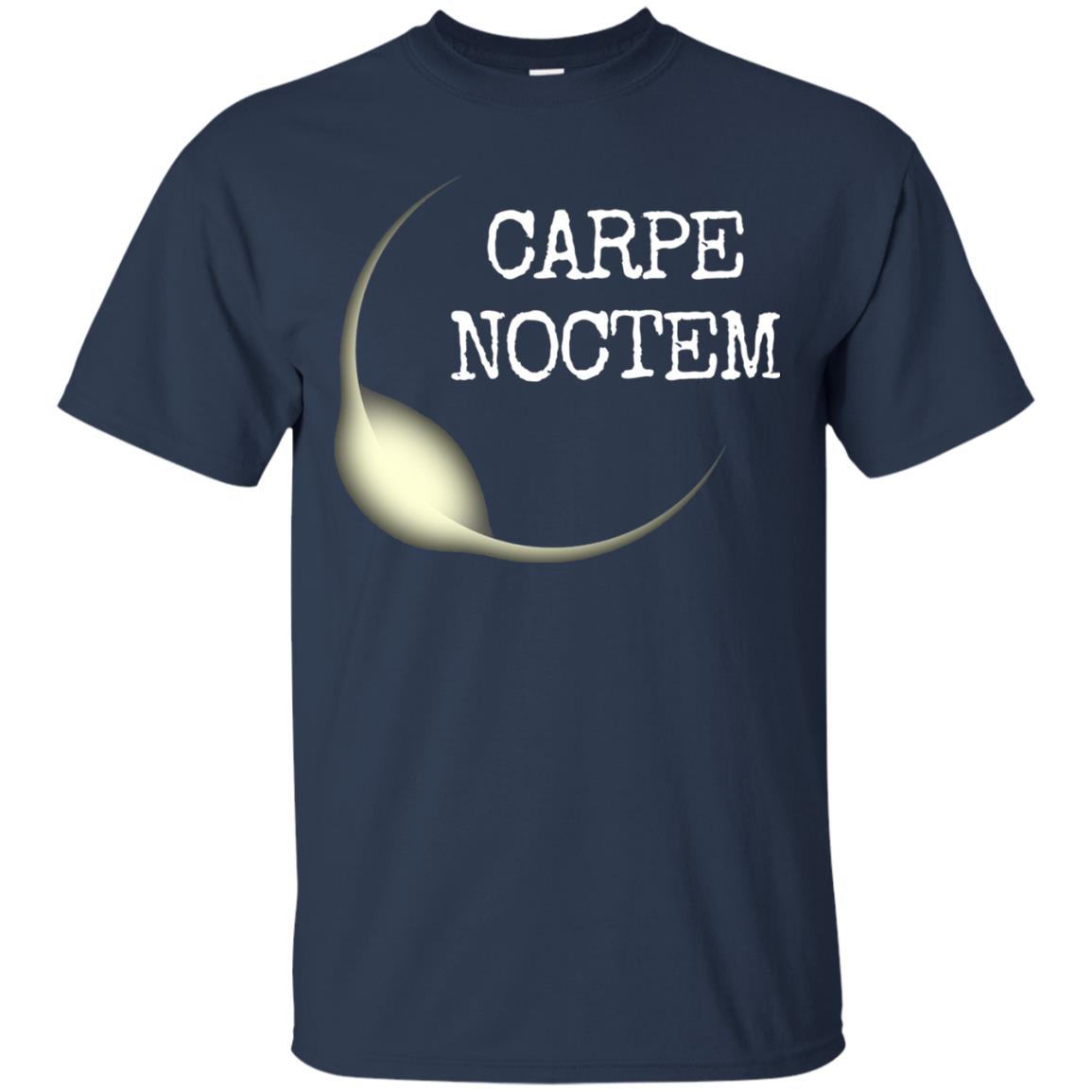 Carpe Noctem Lunar Eclipse T Shirt Navy