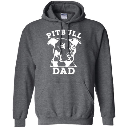 Pit Bull Dad T-shirt Pitbull Lovers Dark Heather
