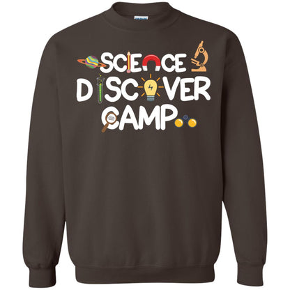 Science Discover Camp Summer Trip Shirt Dark Chocolate
