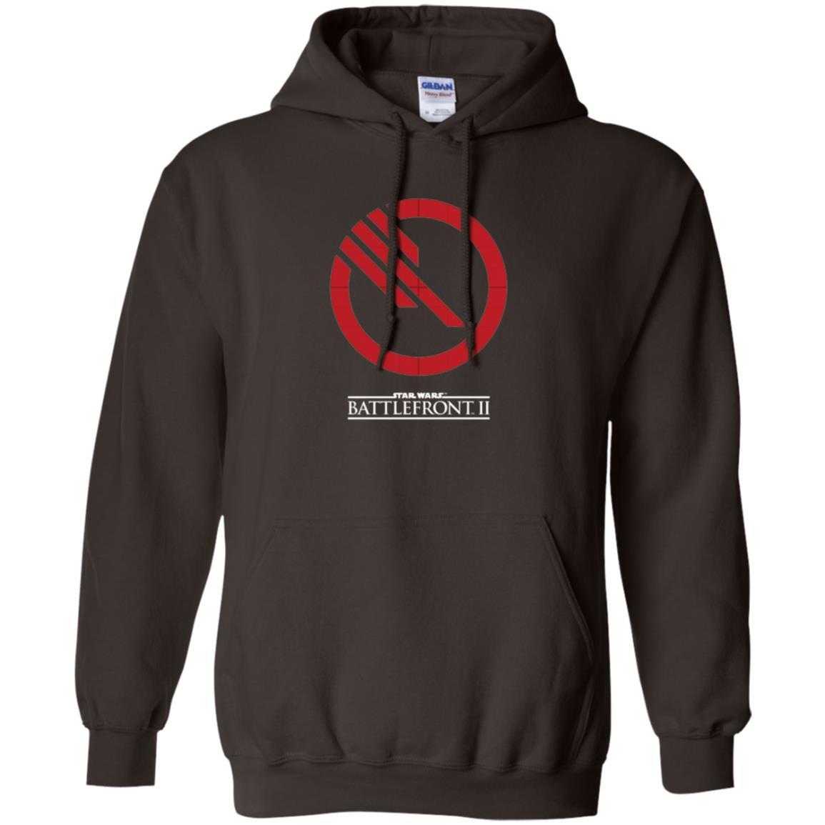 Film T-shirt Battlefront Ii Inferno Squad Logo Graphic Dark Chocolate