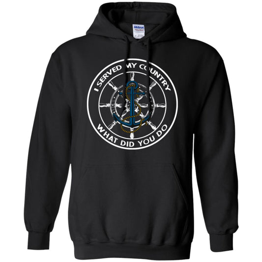 I Served My Country What Did You Do Shirt For Mens Or Womens Black