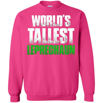 St. Patrick_s Day T-shirt World_s Tallest Leprechaun Heliconia