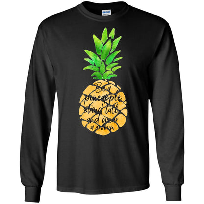 Funny Pineapple T-shirt Black