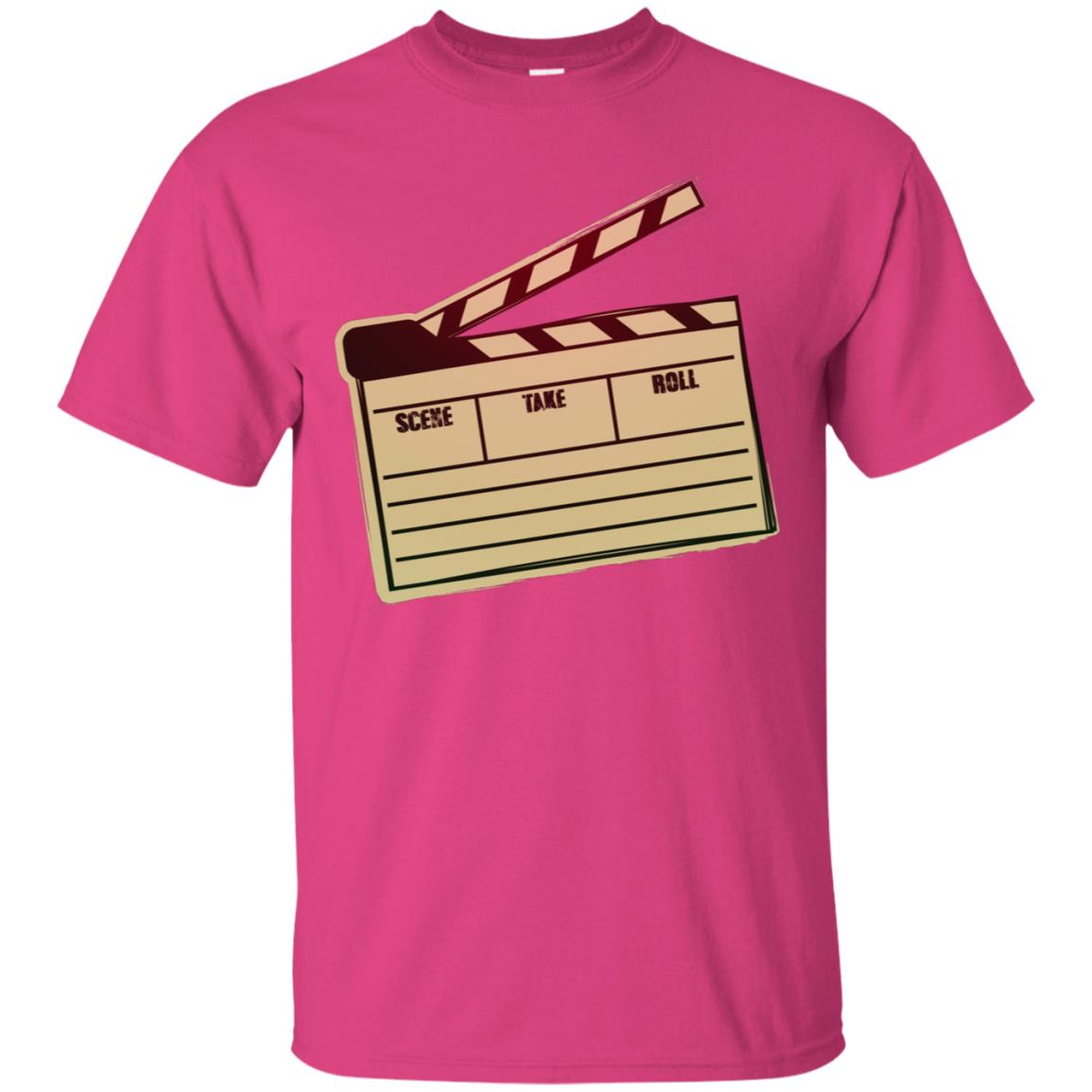 Movie Clapper Filmmaker Film Student Shirt Heliconia