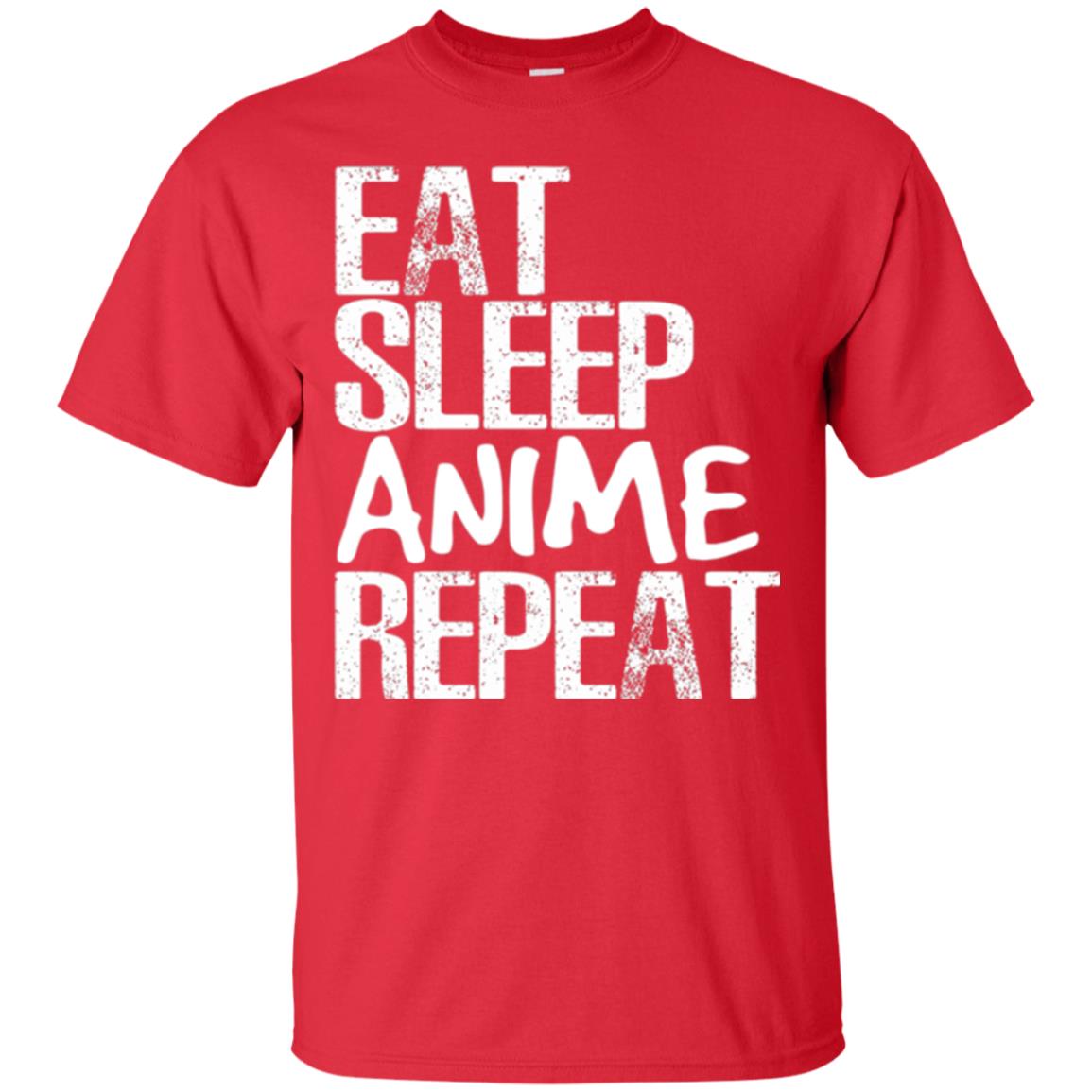 Funny Anime Binge T-shirt Eat Sleep Anime Repeat