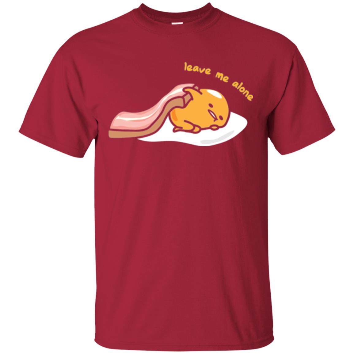 Film T-shirt Gudetama Leave Me Alone Cardinal