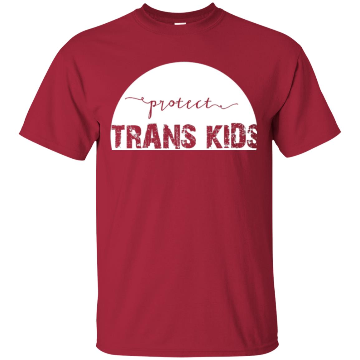 Protect Trans Kids T-shirt Cardinal
