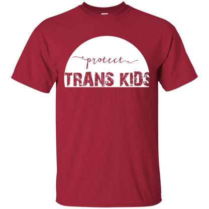 Protect Trans Kids T-shirt Cardinal