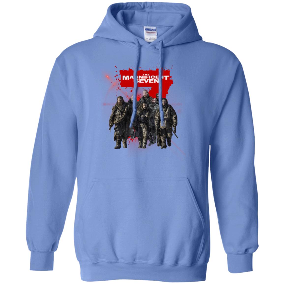 The Magnificent Seven Game Of Thrones Version T-shirt Carolina Blue