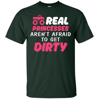 Monster Truck Girl T-shirt Real Princesses Aren’t Afraid To Get Dirty Forest