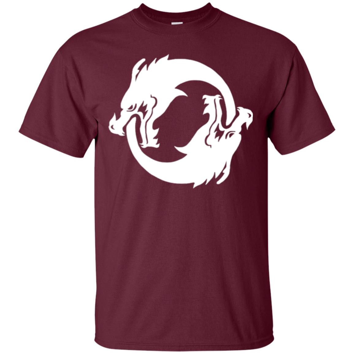 Dargon Lovers T-shirt Overwatch Hanzo Seal Spray Maroon