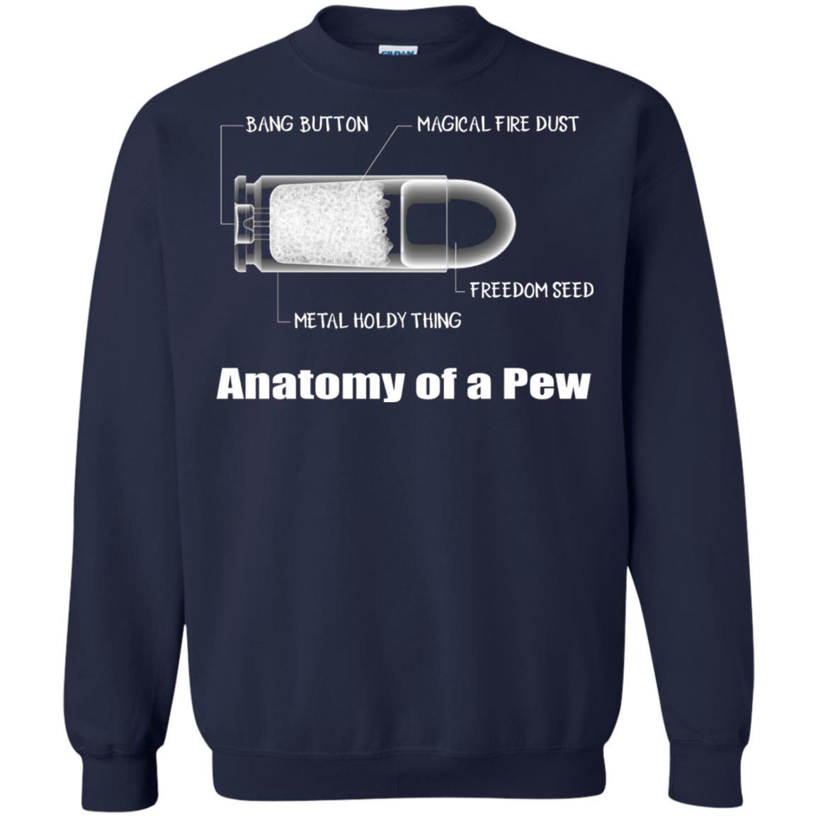 Bullet T-shirt The Anatomy Of A Pew Navy